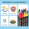 Paint Pens, Paint Markers 20 Pack Oil-Based Painting Pen Set for Rocks Painting Wood Plastic Canvas Glass Mugs DIY Craft